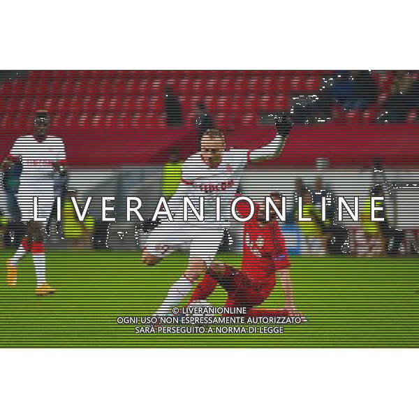 Dimitar BERBATOV / Omer TOPRAK - 26.11.2014 - Bayer Leverkusen / Monaco - Champions League Photo : Dave Winter / Icon Sport AG ALDO LIVERANI SAS ONLY ITALY