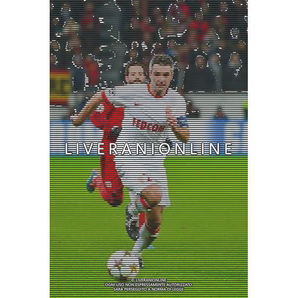 Jeremy TOULALAN - 26.11.2014 - Bayer Leverkusen / Monaco - Champions League Photo : Dave Winter / Icon Sport AG ALDO LIVERANI SAS ONLY ITALY