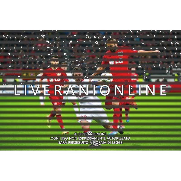 Jeremy TOULALAN / Omer TOPRAK - 26.11.2014 - Bayer Leverkusen / Monaco - Champions League Photo : Dave Winter / Icon Sport AG ALDO LIVERANI SAS ONLY ITALY