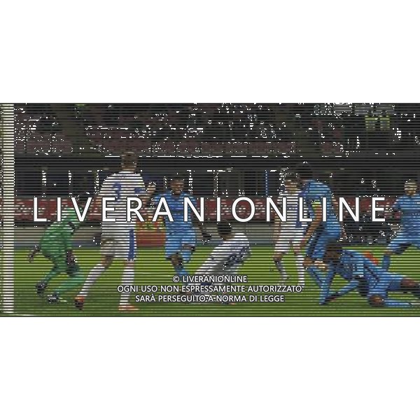 UEFA Europa League 2014/2015 Gruppo F Milano - 27.11.2014 Inter-Dnipro Nella Foto:kuzmanovic gol /Ph.Vitez-Ag. Aldo Liverani