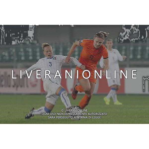 Italia - Olanda nazionale femminile qualificazione Campionati Mondiali 2015 - Verona 27 novembre 2014 nella foto miedema e d\'adda ©Garbuio/AGENZIA ALDO LIVERANI SAS