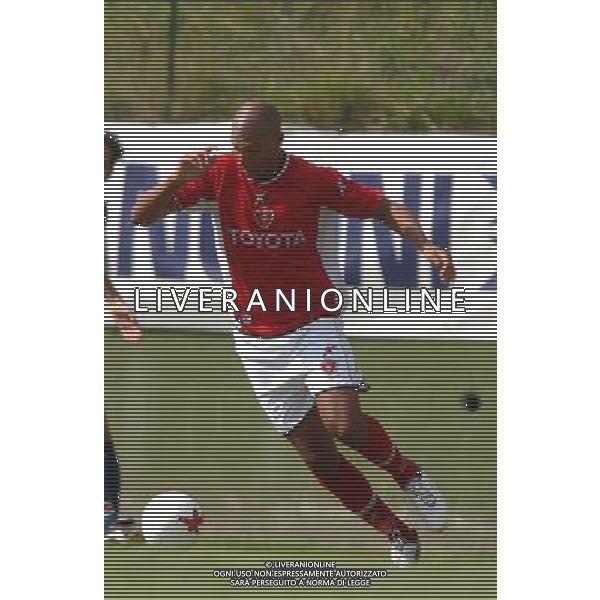 FOLGARIA 06 LUGLIO 2003 PRIMA AMICHEVOLE PERUGIA VIRTUS BASSANO NELLA FOTO: BOTHROYD JAY FOTO 1905/ROBERTO SETTONCE/ALDO LIVERANI