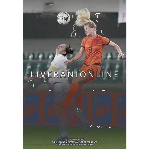 Italia - Olanda nazionale femminile qualificazione Campionati Mondiali 2015 - Verona 27 novembre 2014 nella foto panico e vanlunteren ©Garbuio/AGENZIA ALDO LIVERANI SAS