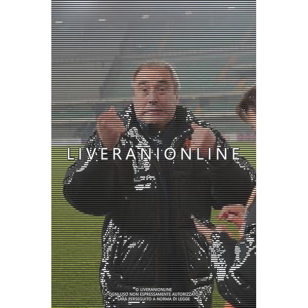 Italia - Olanda nazionale femminile qualificazione Campionati Mondiali 2015 - Verona 27 novembre 2014 nella foto l\'esultanza di Roger Reijners per la qualificazione ©Garbuio/AGENZIA ALDO LIVERANI SAS