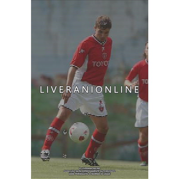 FOLGARIA 06 LUGLIO 2003 PRIMA AMICHEVOLE PERUGIA VIRTUS BASSANO NELLA FOTO: EMANUELE BERRETTONI FOTO 1905/ROBERTO SETTONCE/ALDO LIVERANI