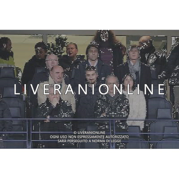 VERONA 27-11-14 PLAY OFF QUALIFICAZIONE CAMPIONATO DEL MONDO CANADA 2015 ITALIA-OLANDA NELLA FOTO:CONTE IN TRIBUNA FOTO PAOLA GARBUIO/AG.ALDO LIVERANI