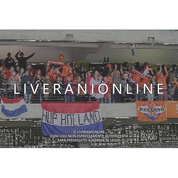 VERONA 27-11-14 PLAY OFF QUALIFICAZIONE CAMPIONATO DEL MONDO CANADA 2015 ITALIA-OLANDA NELLA FOTO:TIFOSI OLANDA FOTO PAOLA GARBUIO/AG.ALDO LIVERANI