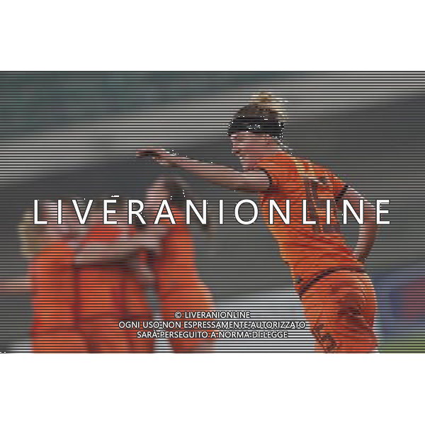 VERONA 27-11-14 PLAY OFF QUALIFICAZIONE CAMPIONATO DEL MONDO CANADA 2015 ITALIA-OLANDA NELLA FOTO:VAN DEN VEN KIRSTEN FOTO PAOLA GARBUIO/AG.ALDO LIVERANI