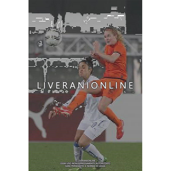 VERONA 27-11-14 PLAY OFF QUALIFICAZIONE CAMPIONATO DEL MONDO CANADA 2015 ITALIA-OLANDA NELLA FOTO:VAN LUNTEREN DESIREE FOTO PAOLA GARBUIO/AG.ALDO LIVERANI