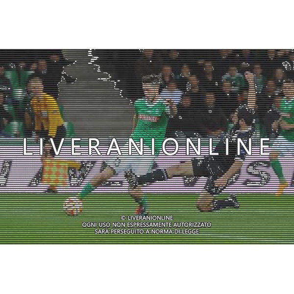 Ricky VAN WOLFSWINKEL - 27.11.2014 - Saint Etienne / Qarabag Agdam - Europa League Photo : Jean Paul Thomas / Icon Sport AG ALDO LIVERANI SAS ONLY ITALY