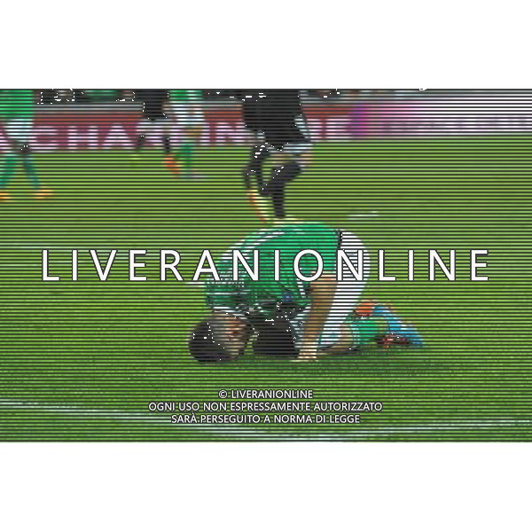 Deception Ricky VAN WOLFSWINKEL - 27.11.2014 - Saint Etienne / Qarabag Agdam - Europa League Photo : Jean Paul Thomas / Icon Sport AG ALDO LIVERANI SAS ONLY ITALY