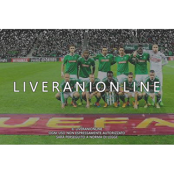 EQUIPE DE SAINT ETIENNE - 27.11.2014 - Saint Etienne / Qarabag Agdam - Europa League Photo : Jean Paul Thomas / Icon Sport AG ALDO LIVERANI SAS ONLY ITALY