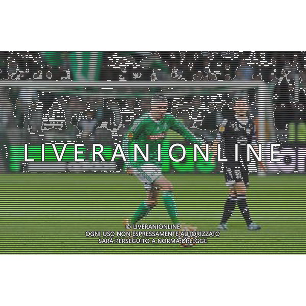 Fabien LEMOINE - 27.11.2014 - Saint Etienne / Qarabag Agdam - Europa League Photo : Jean Paul Thomas / Icon Sport AG ALDO LIVERANI SAS ONLY ITALY