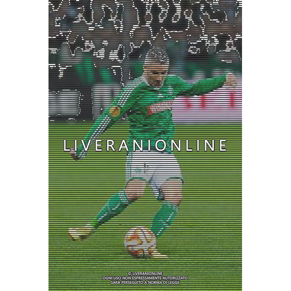 Fabien LEMOINE - 27.11.2014 - Saint Etienne / Qarabag Agdam - Europa League Photo : Jean Paul Thomas / Icon Sport AG ALDO LIVERANI SAS ONLY ITALY