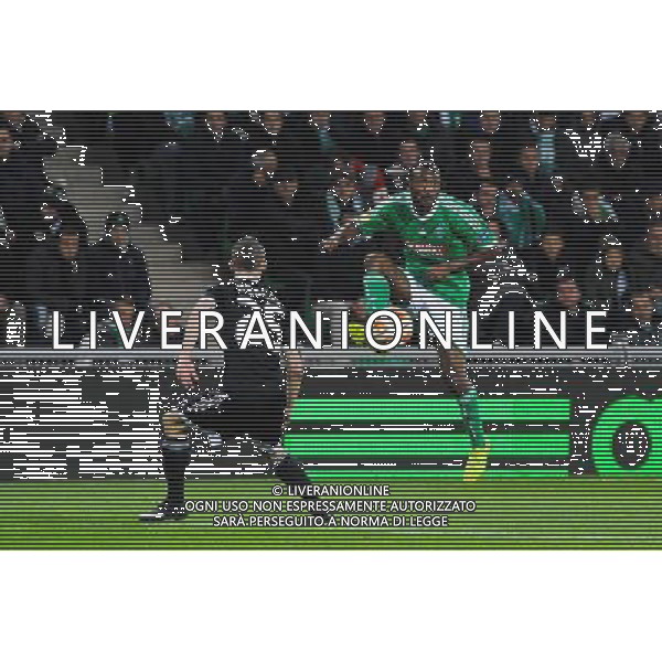 Kevin THEOPHILE CATHERINE - 27.11.2014 - Saint Etienne / Qarabag Agdam - Europa League Photo : Jean Paul Thomas / Icon Sport AG ALDO LIVERANI SAS ONLY ITALY