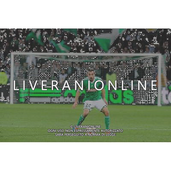 Loic PERRIN - 27.11.2014 - Saint Etienne / Qarabag Agdam - Europa League Photo : Jean Paul Thomas / Icon Sport AG ALDO LIVERANI SAS ONLY ITALY
