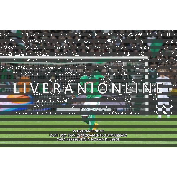 Moustapha SALL - 27.11.2014 - Saint Etienne / Qarabag Agdam - Europa League Photo : Jean Paul Thomas / Icon Sport AG ALDO LIVERANI SAS ONLY ITALY