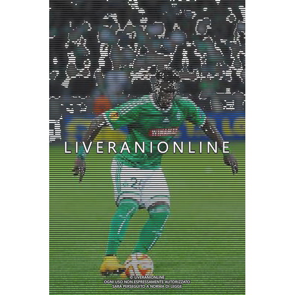 Moustapha SALL - 27.11.2014 - Saint Etienne / Qarabag Agdam - Europa League Photo : Jean Paul Thomas / Icon Sport AG ALDO LIVERANI SAS ONLY ITALY