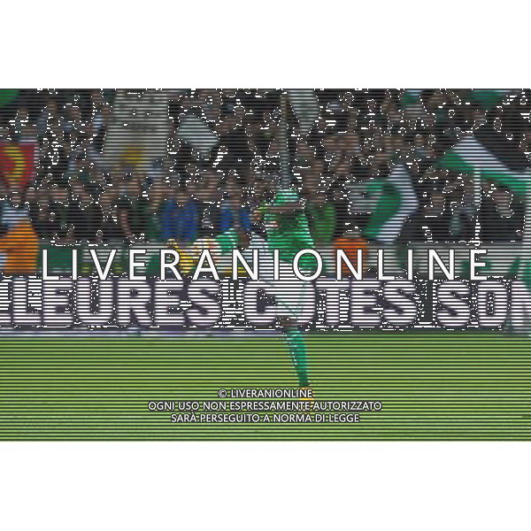 Moustapha SALL - 27.11.2014 - Saint Etienne / Qarabag Agdam - Europa League Photo : Jean Paul Thomas / Icon Sport AG ALDO LIVERANI SAS ONLY ITALY