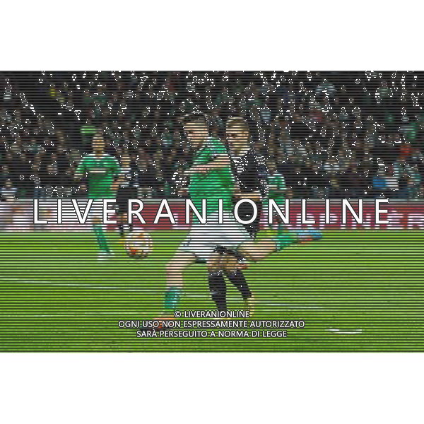 Ricky VAN WOLFSWINKEL - 27.11.2014 - Saint Etienne / Qarabag Agdam - Europa League Photo : Jean Paul Thomas / Icon Sport AG ALDO LIVERANI SAS ONLY ITALY