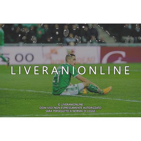 Romain HAMOUMA - 27.11.2014 - Saint Etienne / Qarabag Agdam - Europa League Photo : Jean Paul Thomas / Icon Sport AG ALDO LIVERANI SAS ONLY ITALY