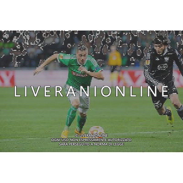 Romain HAMOUMA - 27.11.2014 - Saint Etienne / Qarabag Agdam - Europa League Photo : Jean Paul Thomas / Icon Sport AG ALDO LIVERANI SAS ONLY ITALY