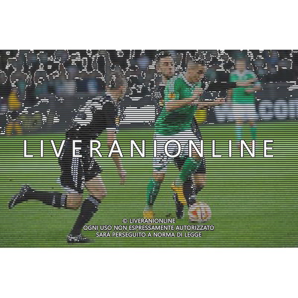 Romain HAMOUMA - 27.11.2014 - Saint Etienne / Qarabag Agdam - Europa League Photo : Jean Paul Thomas / Icon Sport AG ALDO LIVERANI SAS ONLY ITALY