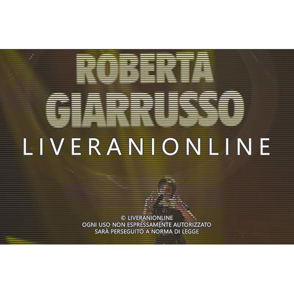 Roma - 28/11/2014 - Rai Studio Nomentano - Trasmissione TV \' Tale e Quale Show \' - nella foto: Roberta Giarrusso interpreta Malika Ayane / Ph. Fabrizio Corradetti - Ag. Aldo Liverani sas