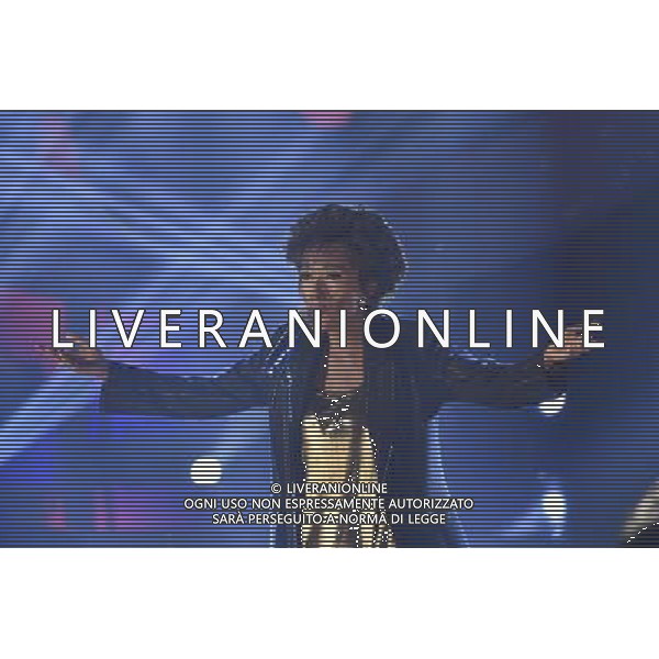Roma - 28/11/2014 - Rai Studio Nomentano - Trasmissione TV \' Tale e Quale Show \' - nella foto: Serena Rossi interpreta Whitney Houston / Ph. Fabrizio Corradetti - Ag. Aldo Liverani sas