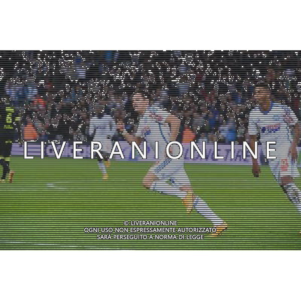 Joie Florian THAUVIN - 28.11.2014 - Marseille / Nantes - 15eme journee de Ligue 1 - Photo : Gaston Petrelli / Icon Sport /Agenzia Aldo Liverani sas - ITALY ONLY - EDITORIAL USE ONLY