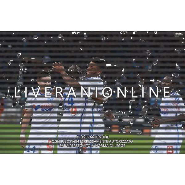 Joie Rod FANNI - 28.11.2014 - Marseille / Nantes - 15eme journee de Ligue 1 Photo : Gaston Petrelli / Icon Sport /Agenzia Aldo Liverani sas - ITALY ONLY - EDITORIAL USE ONLY