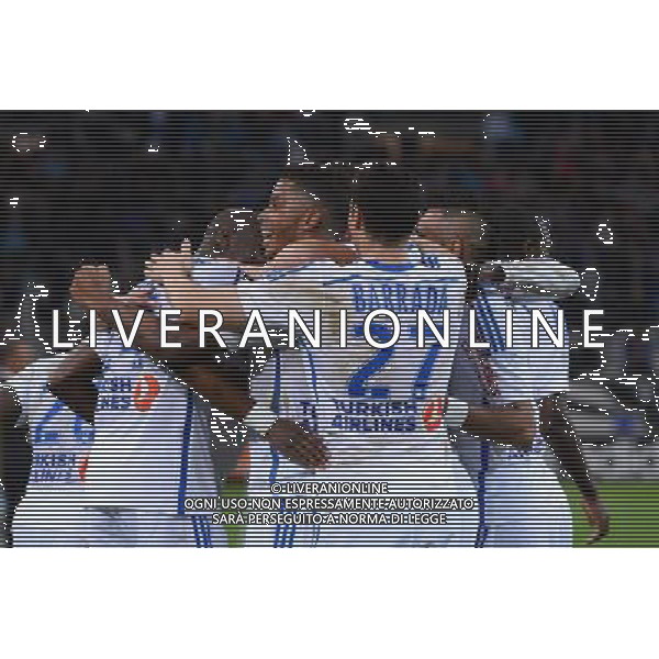 Joie Rod FANNI - 28.11.2014 - Marseille / Nantes - 15eme journee de Ligue 1 Photo : Gaston Petrelli / Icon Sport /Agenzia Aldo Liverani sas - ITALY ONLY - EDITORIAL USE ONLY