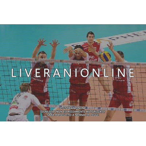 Kevin KLINKENBERG / Dusan PETKOVIC / Jonas AGUENIER / Ewoud GOMMANS - 28.11.2014 - Tours / Cannes - 8eme journee de Ligue A Photo : Vincent Michel / Icon Sport /Agenzia Aldo Liverani sas - ITALY ONLY - EDITORIAL USE ONLY
