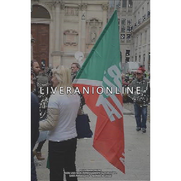 Manifestazione \' No Tax Day \' con comizio di forza Italia a Milano piazza S. Fedele 29 novembre 2014 ©Gazzaniga/AGENZIA ALDO LIVERANI SAS