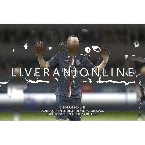 Zlatan Ibrahimovic - 29.11.2014 - Paris Saint Germain / Nice - 15eme journee de Ligue 1 Photo : Andre Ferreira / Icon Sport AG ALDO LIVERANI SAS ONLY ITALY