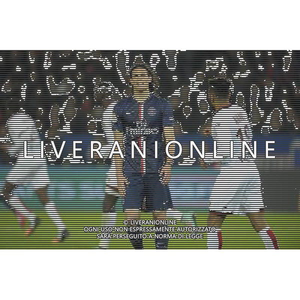 Edinson Cavani - 29.11.2014 - Paris Saint Germain / Nice - 15eme journee de Ligue 1 Photo : Andre Ferreira / Icon Sport AG ALDO LIVERANI SAS ONLY ITALY