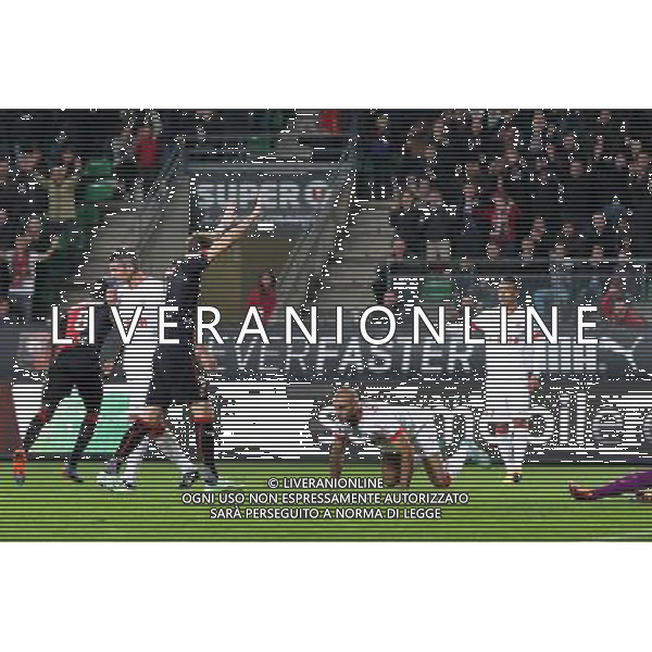 But csc Aymen ABDENNOUR - 29.11.2014 - Rennes / Monaco - 15eme journee de Ligue 1 Photo : Vincent Michel / Icon Sport AG ALDO LIVERANI SAS ONLY ITALY