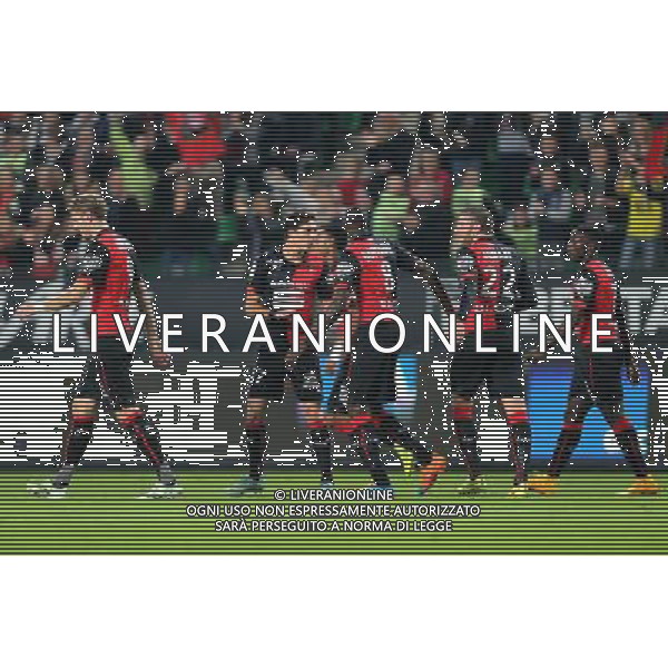 Joie Rennes - 29.11.2014 - Rennes / Monaco - 15eme journee de Ligue 1 Photo : Vincent Michel / Icon Sport AG ALDO LIVERANI SAS ONLY ITALY