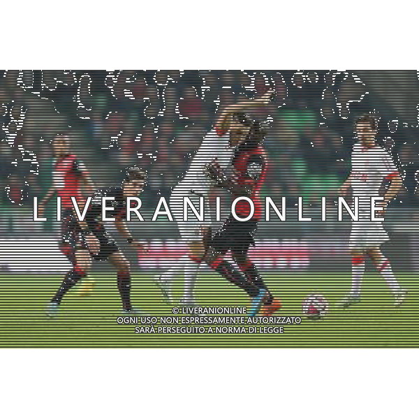 Lucas OCAMPOS / Abdoulaye DOUCOURE - 29.11.2014 - Rennes / Monaco - 15eme journee de Ligue 1 Photo : Vincent Michel / Icon Sport AG ALDO LIVERANI SAS ONLY ITALY