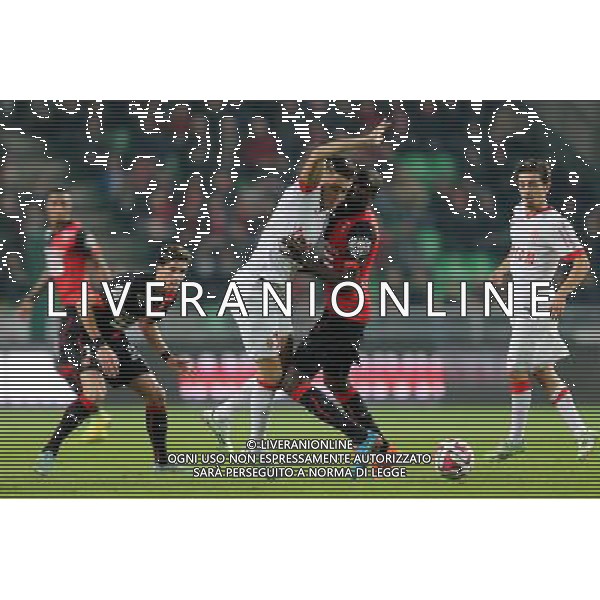 Lucas OCAMPOS / Abdoulaye DOUCOURE - 29.11.2014 - Rennes / Monaco - 15eme journee de Ligue 1 Photo : Vincent Michel / Icon Sport AG ALDO LIVERANI SAS ONLY ITALY