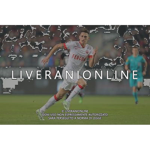 Lucas OCAMPOS - 29.11.2014 - Rennes / Monaco - 15eme journee de Ligue 1 Photo : Vincent Michel / Icon Sport AG ALDO LIVERANI SAS ONLY ITALY