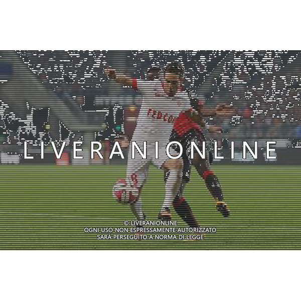 Joao MOUTINHO / Paul Georges NTEP - 29.11.2014 - Rennes / Monaco - 15eme journee de Ligue 1 Photo : Vincent Michel / Icon Sport AG ALDO LIVERANI SAS ONLY ITALY