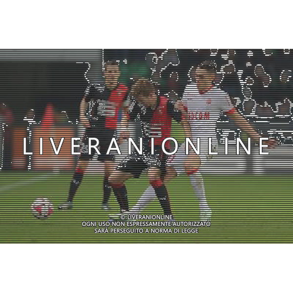 Pedro HENRIQUE / Lucas OCAMPOS - 29.11.2014 - Rennes / Monaco - 15eme journee de Ligue 1 Photo : Vincent Michel / Icon Sport AG ALDO LIVERANI SAS ONLY ITALY