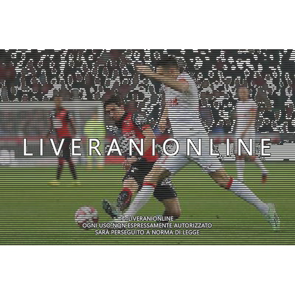 Vincent PAJOT / Lucas OCAMPOS - 29.11.2014 - Rennes / Monaco - 15eme journee de Ligue 1 Photo : Vincent Michel / Icon Sport AG ALDO LIVERANI SAS ONLY ITALY