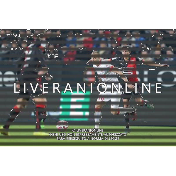 Dimitar BERBATOV / Vincent PAJOT - 29.11.2014 - Rennes / Monaco - 15eme journee de Ligue 1 Photo : Vincent Michel / Icon Sport AG ALDO LIVERANI SAS ONLY ITALY