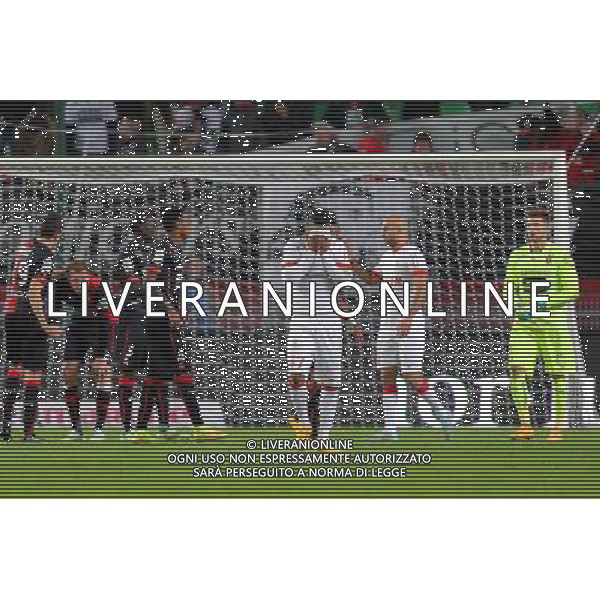 Deception Nabil DIRAR - 29.11.2014 - Rennes / Monaco - 15eme journee de Ligue 1 Photo : Vincent Michel / Icon Sport AG ALDO LIVERANI SAS ONLY ITALY