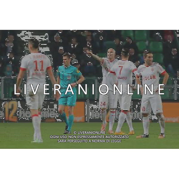 Andrea RAGGI - 29.11.2014 - Rennes / Monaco - 15eme journee de Ligue 1 Photo : Vincent Michel / Icon Sport AG ALDO LIVERANI SAS ONLY ITALY