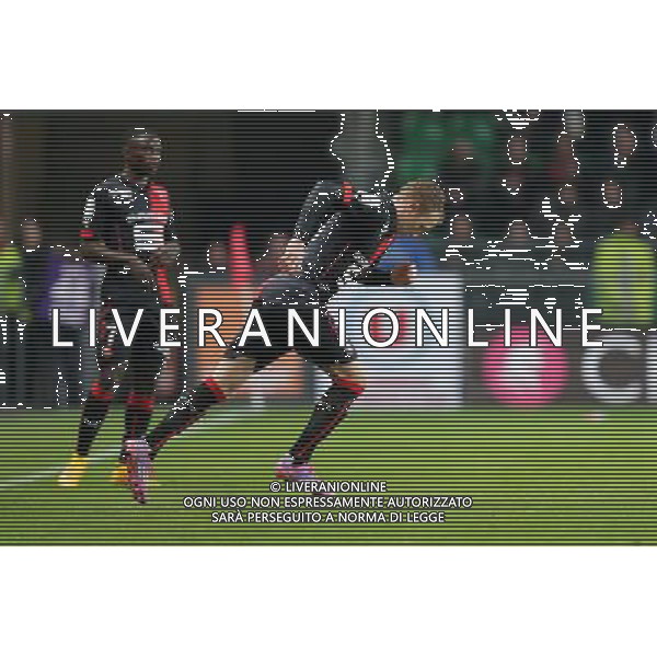 Entree Christian BRULS - 29.11.2014 - Rennes / Monaco - 15eme journee de Ligue 1 Photo : Vincent Michel / Icon Sport AG ALDO LIVERANI SAS ONLY ITALY