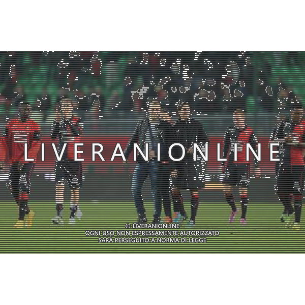 Joie Rennes - 29.11.2014 - Rennes / Monaco - 15eme journee de Ligue 1 Photo : Vincent Michel / Icon Sport AG ALDO LIVERANI SAS ONLY ITALY