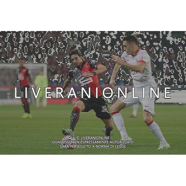 Vincent PAJOT / Lucas OCAMPOS - 29.11.2014 - Rennes / Monaco - 15eme journee de Ligue 1 Photo : Vincent Michel / Icon Sport AG ALDO LIVERANI SAS ONLY ITALY